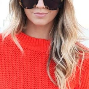 ☆ Coral Sweater